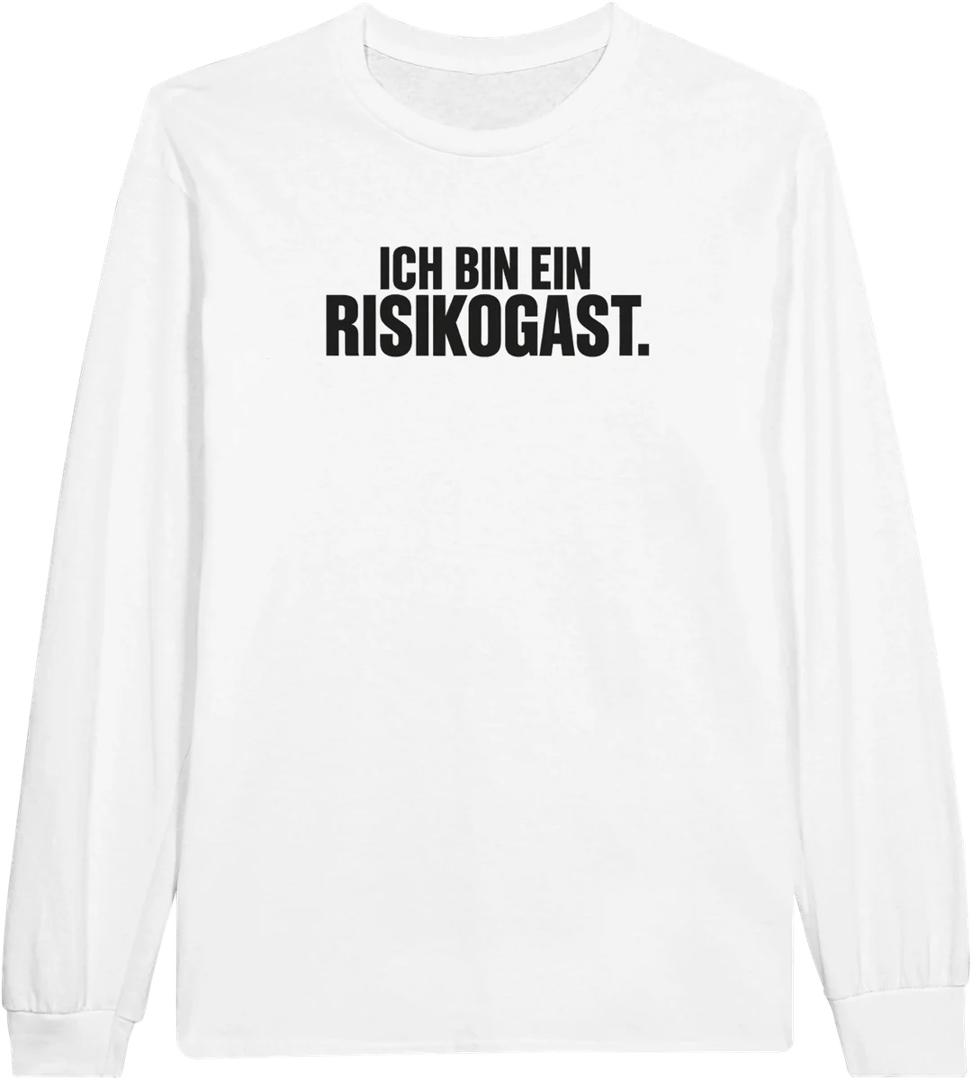 Ich bin ein Risikogast – Weiß