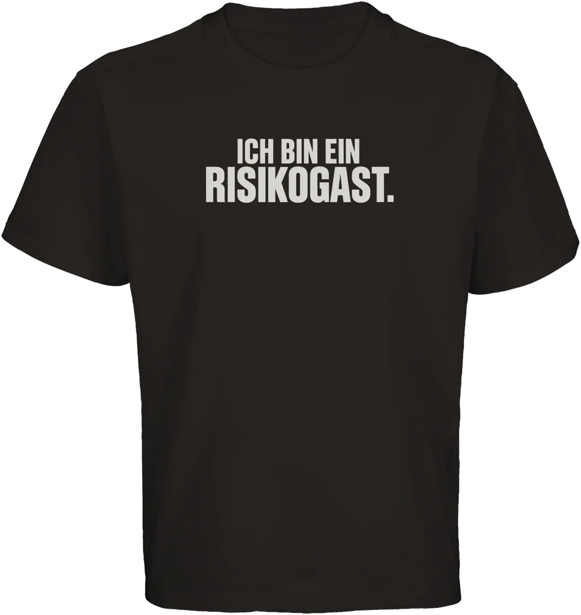 Ich bin ein Risikogast – Schwarz