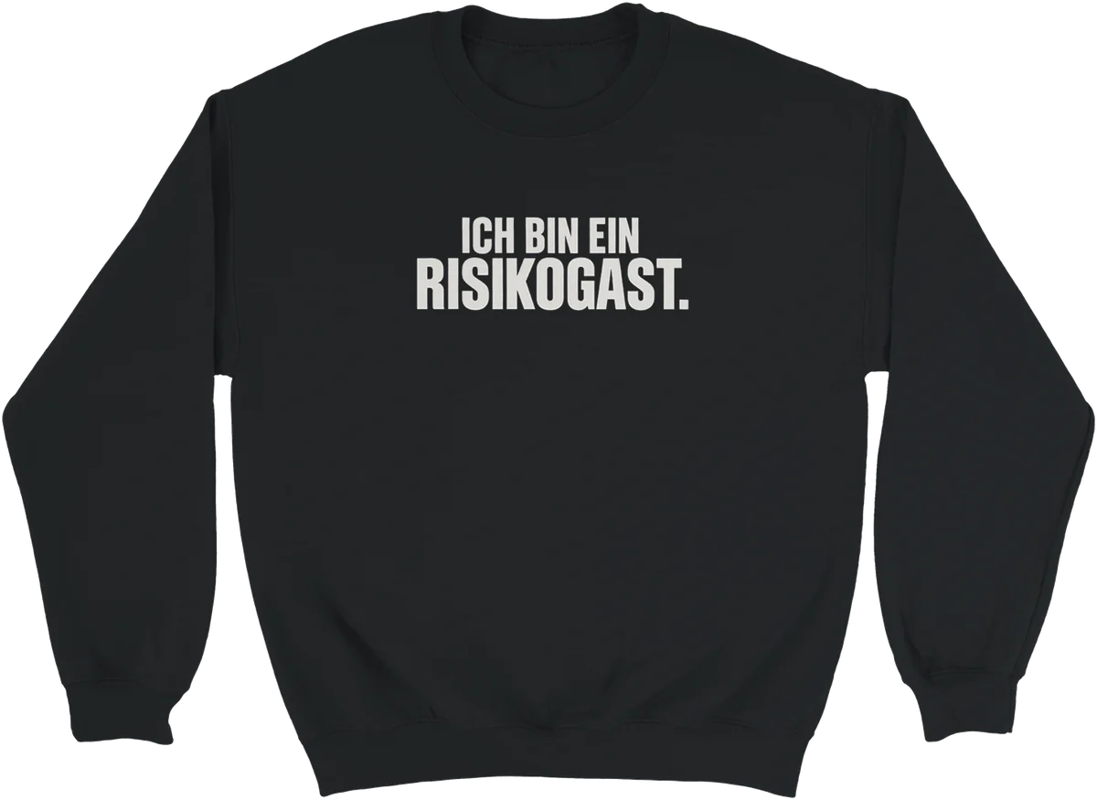 Ich bin ein Risikogast – Schwarz