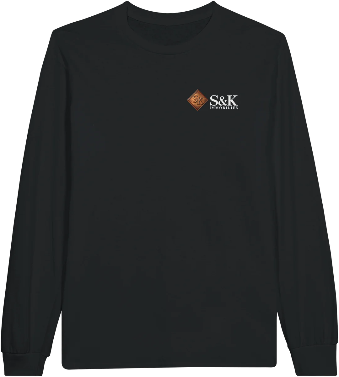 S&K Immobilien – Rückenprint – Schwarz