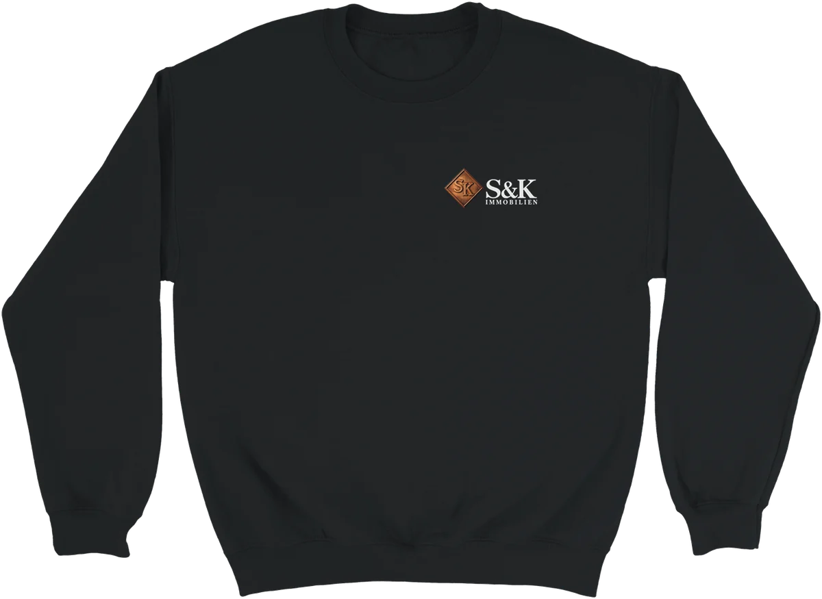 S&K Immobilien – Rückenprint – Schwarz