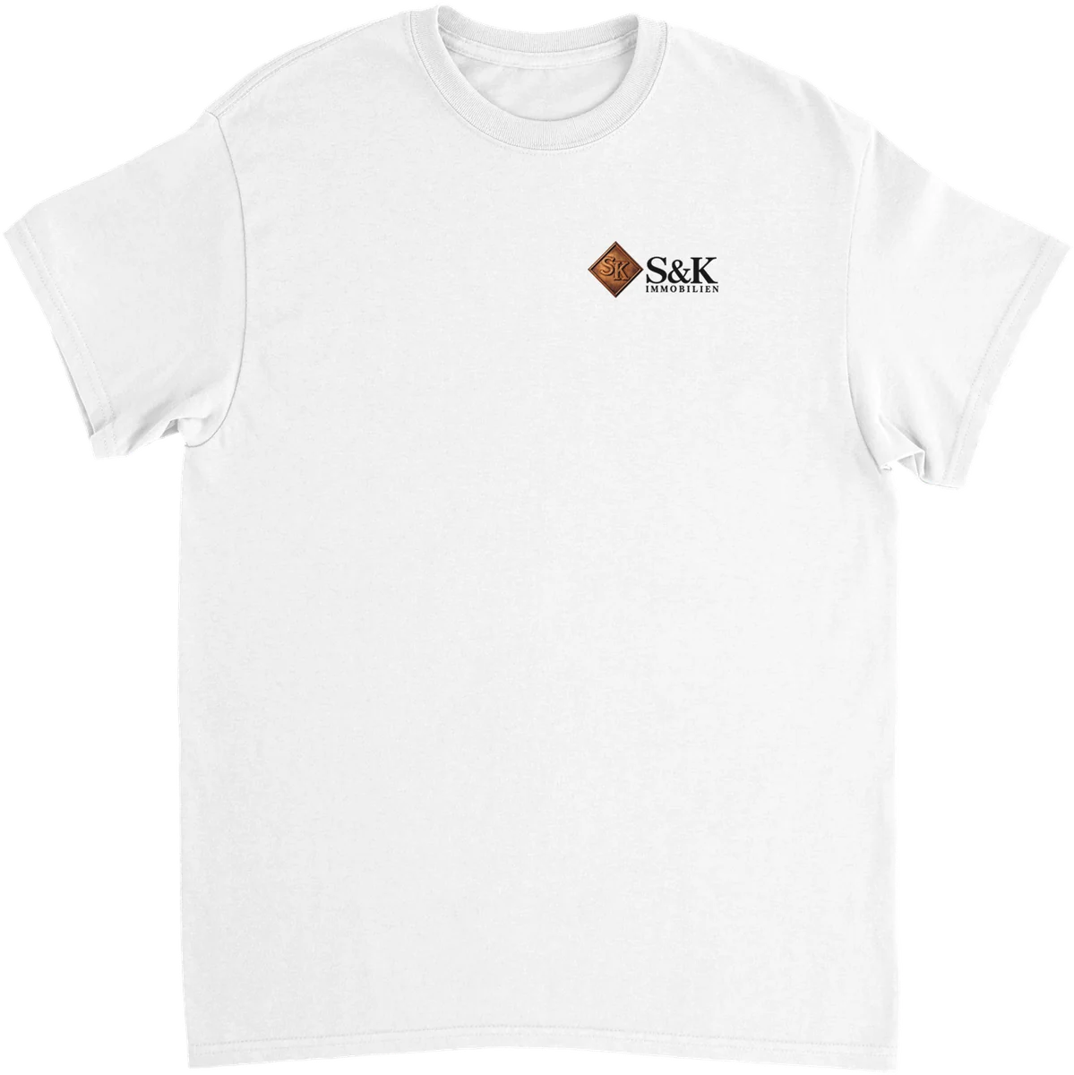 S&K Immobilien – Rückenprint – Weiß