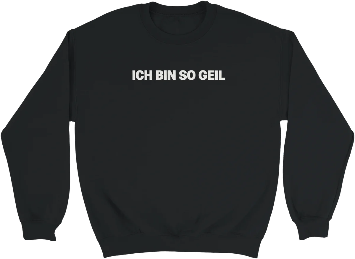 Ich bin so geil – Schwarz