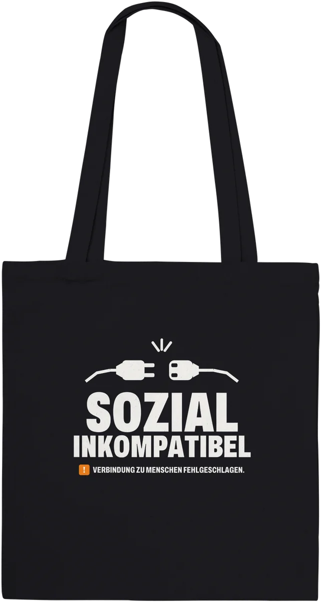 Sozial inkompatibel – Schwarz