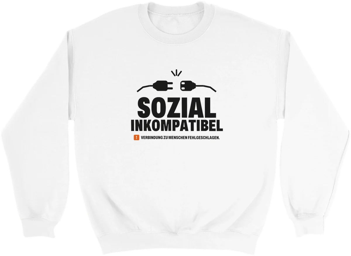 Sozial inkompatibel – Weiß