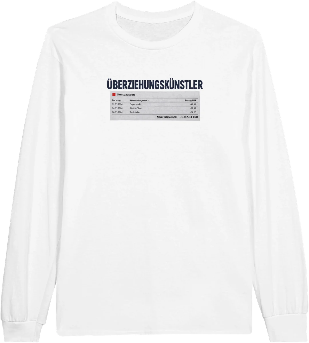 Überziehungskünstler – Weiß