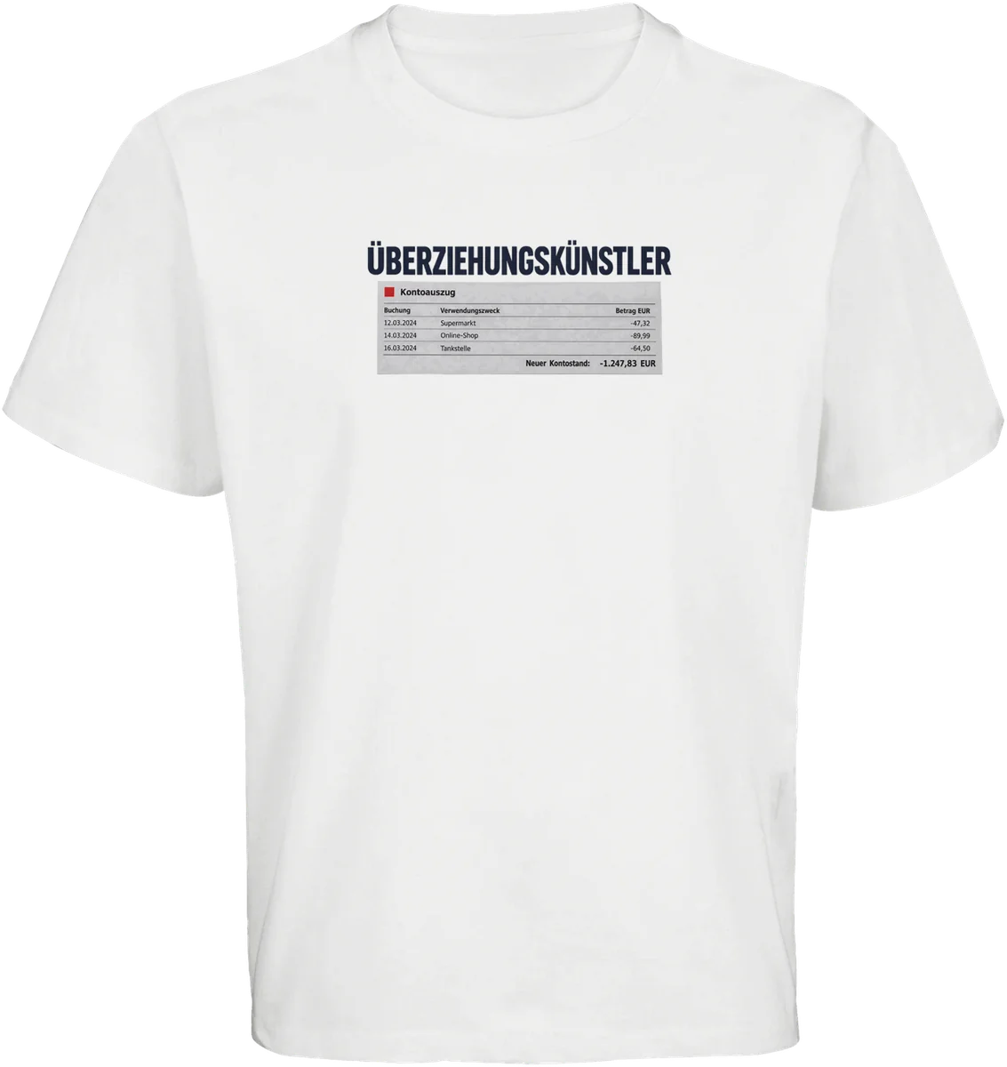 Überziehungskünstler – Weiß