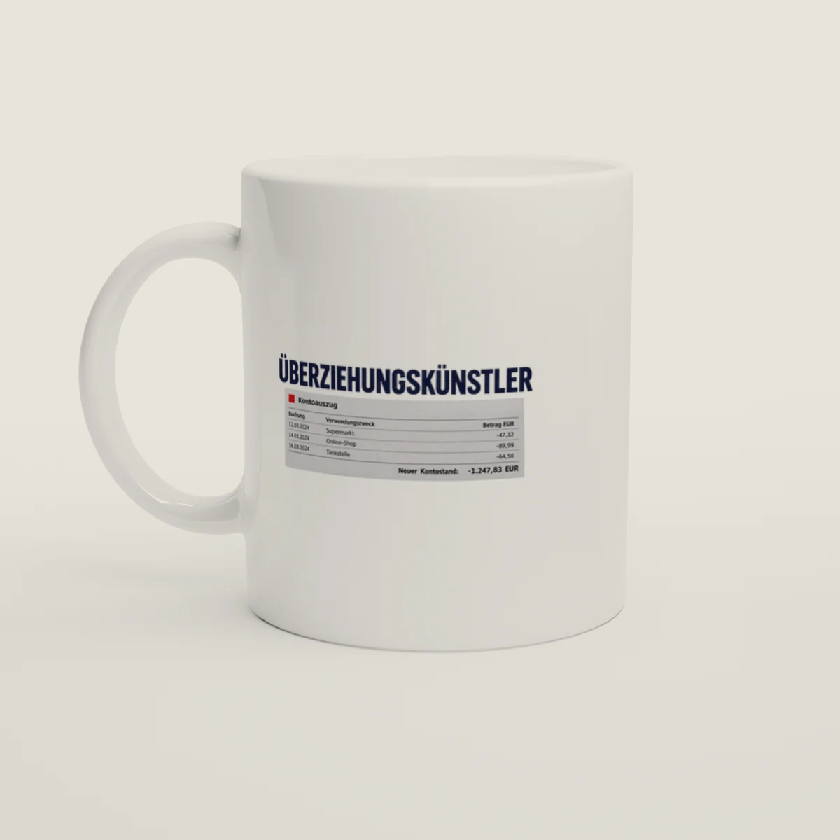 Überziehungskünstler – Weiß