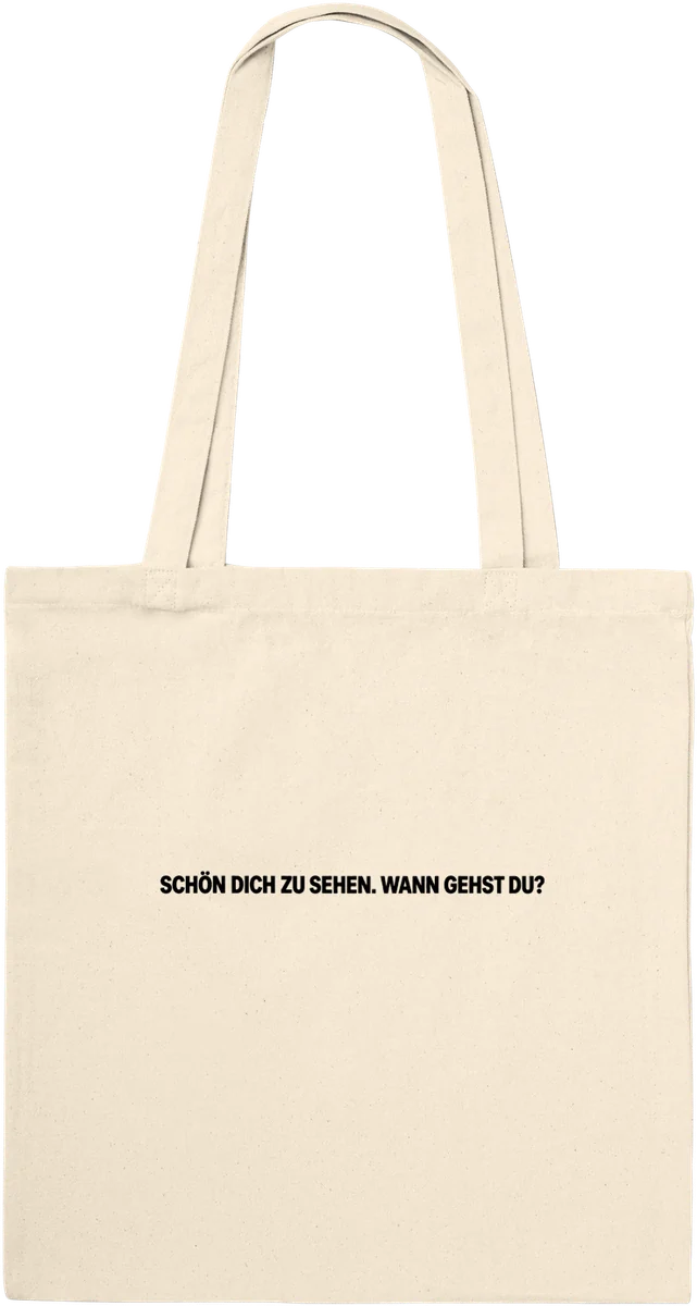 Schön dich zu sehen. Wann gehst du? – Natur