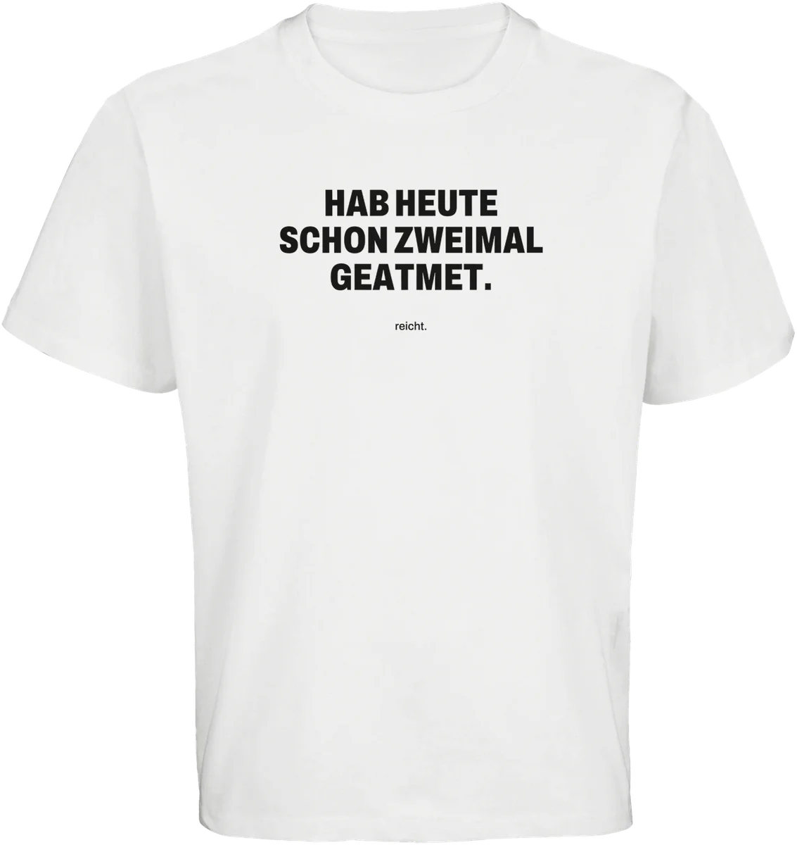 Zweimal geatmet – Weiß