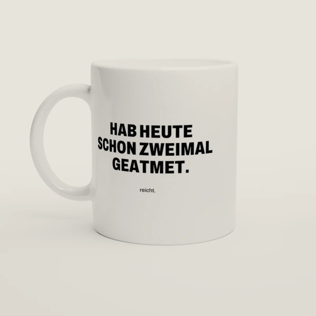Zweimal geatmet – Weiß